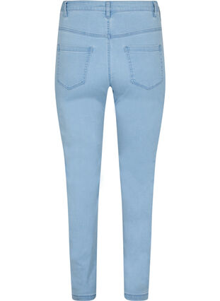 Zizzi Slim fit Emily jeans met normale taille, Ex Lt Blue, Packshot image number 1