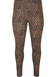 Viscose leggings met print, DARK LEO AOP