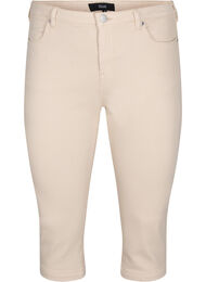 Strakke Emily capri broek, Oatmeal