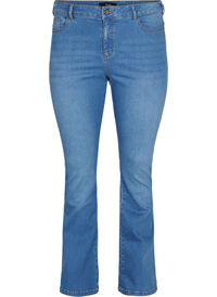 Ellen bootcut jeans met hoge taille