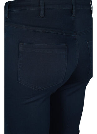 Zizzi Super slim Amy jeans met hoge taille, Unwashed, Packshot image number 3