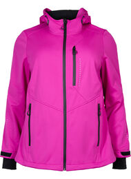 Sportieve Softshell Jas, Rose Violet