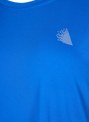 Zizzi Trainings T-shirt met korte mouwen, Lapis Blue, Packshot image number 2