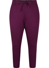 Cropped Maddison broek, Potent Purple