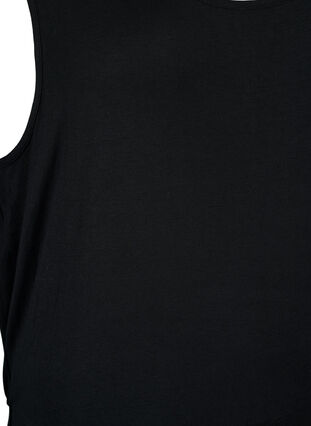 Zizzi Mouwloze jumpsuit met zakken, Black, Packshot image number 2
