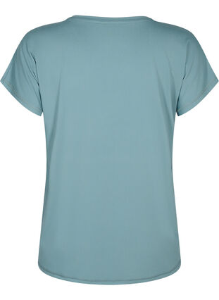 Zizzi Sport T-shirt met korte mouwen, North Atlantic, Packshot image number 1