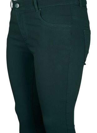 Zizzi Slim fit broek met zakken, Scarab, Packshot image number 2