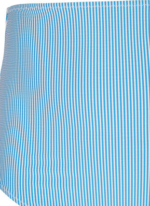 Zizzi Gestreept bikinibroekje met extra hoge taille, BlueWhite Stripe AOP, Packshot image number 2