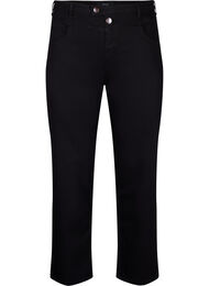 Regular fit Gemma jeans met hoge taille, Black