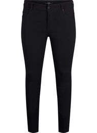 Slim fit broek met zakken, Black