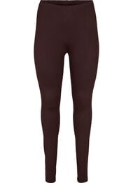 Basic legging in viscose, Coffee Bean