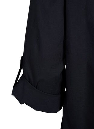 Zizzi FLASH - Shirt met gehaakt detail, Black, Packshot image number 3