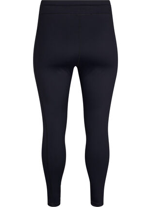 Zizzi 7/8 training panty met zakken, Black, Packshot image number 1