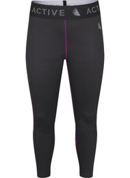 Baselayer broek met contrastdetails, Black w. Charisma, Packshot