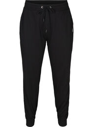 Losse trainingsbroek met zakken, Black