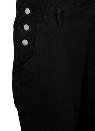 Zizzi Denim overalls, Black, Packshot image number 3