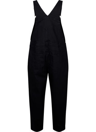 Zizzi Denim overalls, Black, Packshot image number 1