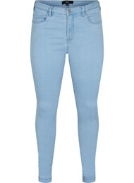 Super slim Amy jeans met hoge taille, Ex Lt Blue, Packshot