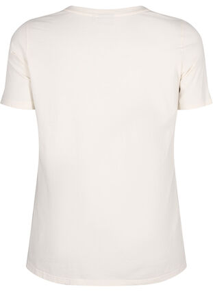 Zizzi Katoenen T-shirt met tekstmotief, Antique W. W. Howard, Packshot image number 1