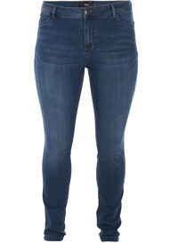 Extra slim fit Amy jeans met hoge taille