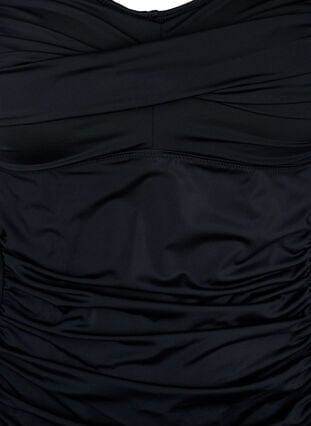 Zizzi Tankini met draperingen, Black, Packshot image number 2