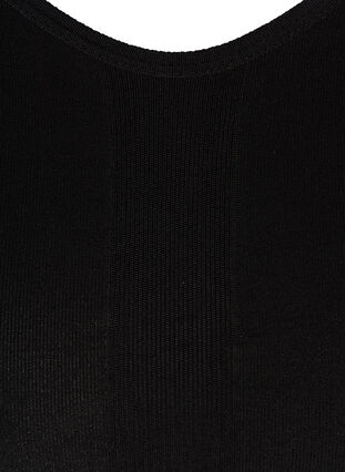 Shapewear top met brede bandjes - Zwart - Maat 42-60 - Zizzi