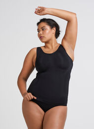 Shapewear top met brede bandjes, Black, Model