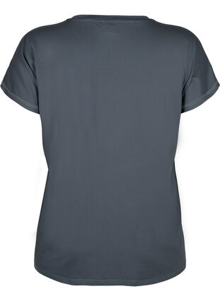 Zizzi Effen gekleurd T-shirt voor sporten, Urban Chic, Packshot image number 1