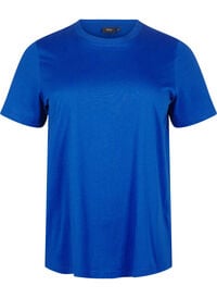 Basic katoenen T-shirt met ronde hals