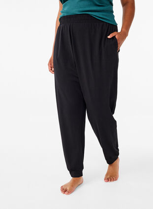 Zizzi Katoenen pyjama, Black, Model image number 2