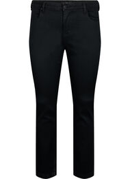 Slim fit Emily jeans met normale taille, Black, Packshot