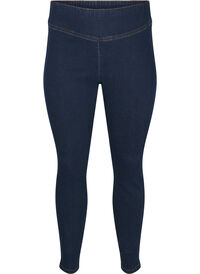 Stretchy jeggings met hoge taille