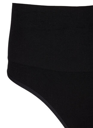 Zizzi Naadloze tanga met een normale taille, Black, Packshot image number 2