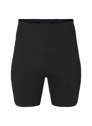 Zizzi Light shapewear shorts met hoge taille, Black, Packshot image number 0