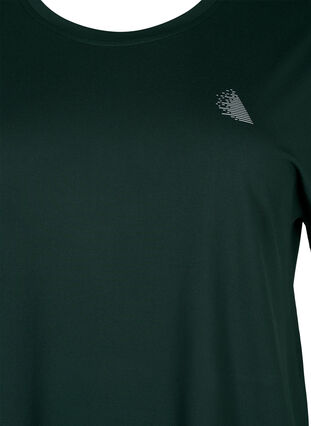 Zizzi Trainings T-shirt met korte mouwen, Scarab, Packshot image number 2
