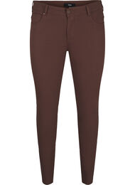 Slim fit broek met zakken, Chocolate Martini