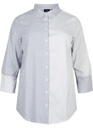 Gestreept shirt met lange mouwen, Lava Smoke Stripe