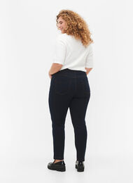 Slim fit Emily jeans met normale taille, Unwashed, Model