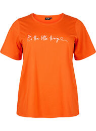 FLASH - T-shirt met motief, Orange.com