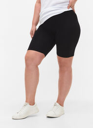 Effen basic fietsbroek, Black, Model