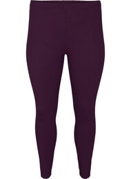 Basic legging in viscose, Potent Purple