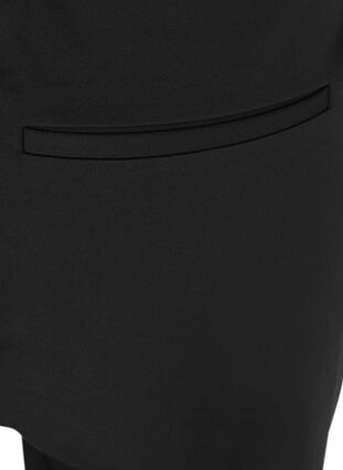 Zizzi Cropped Maddison broek, Black, Packshot image number 3