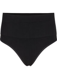 Naadloze tanga met een normale taille, Black