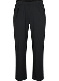 FLASH - Broek met rechte pasvorm, Black