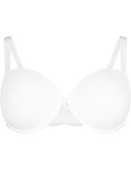 Voorgevormde bh met mesh, Bright White