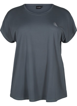 Zizzi Effen gekleurd T-shirt voor sporten, Urban Chic, Packshot image number 0