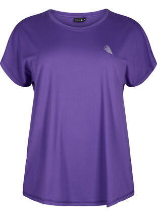 Zizzi Sport T-shirt met korte mouwen, Heliotrope, Packshot image number 0