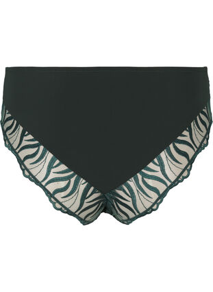 Zizzi Tai slip met borduursel en normale taille, Scarab, Packshot image number 1