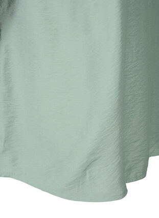 Zizzi Gekleurde blouse met 3/4 mouwen, Chinois Green, Packshot image number 3