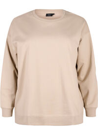 Sweatshirt met ronde hals